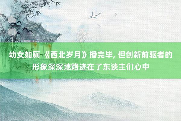 幼女如厕 《西北岁月》播完毕， 但创新前驱者的形象深深地烙迹在了东谈主们心中